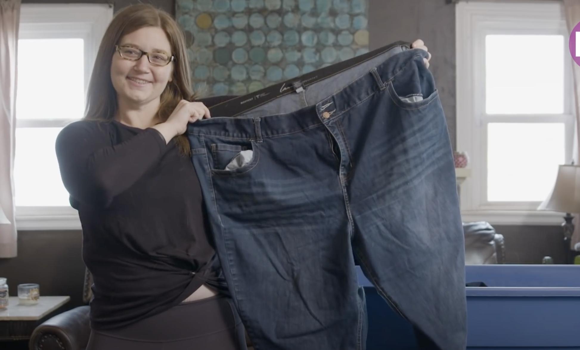 Lexi Reed celebrates her weight loss, dated January 10, 2020 | Source: YouTube/@truly-channel