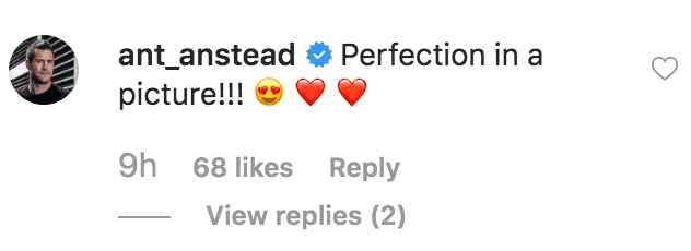 Ant Anstead comment's on a picture of Christiana Anstead's and her son Hudson Anstead | Source: instagram.com/christinaanstead 