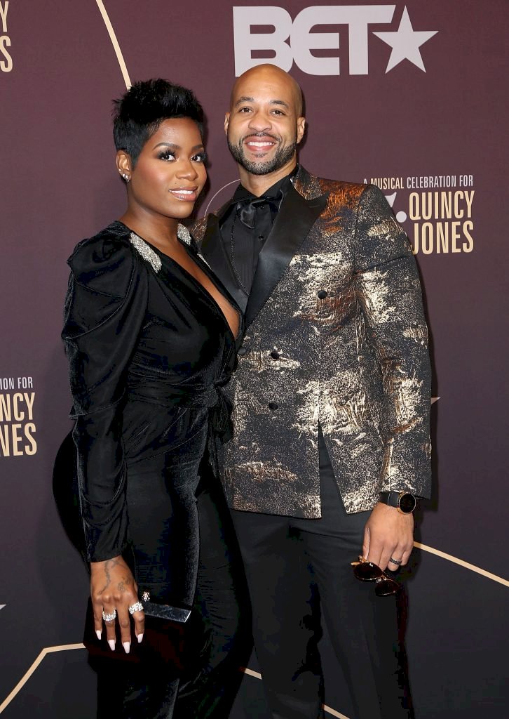  Fantasia Barrino and Kendall Taylor at "Q 85: A Musical Celebration for Quincy Jones" at Microsoft Theater on September 25, 2018, in Los Angeles, California. | Photo by Maury Phillips/Getty Images for BET