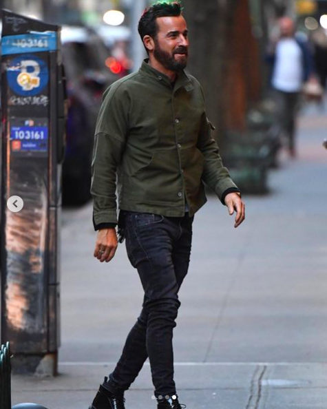 Justin Theroux spotted out posted on April 25, 2023 | Source: Instagram/entertainmenttonight