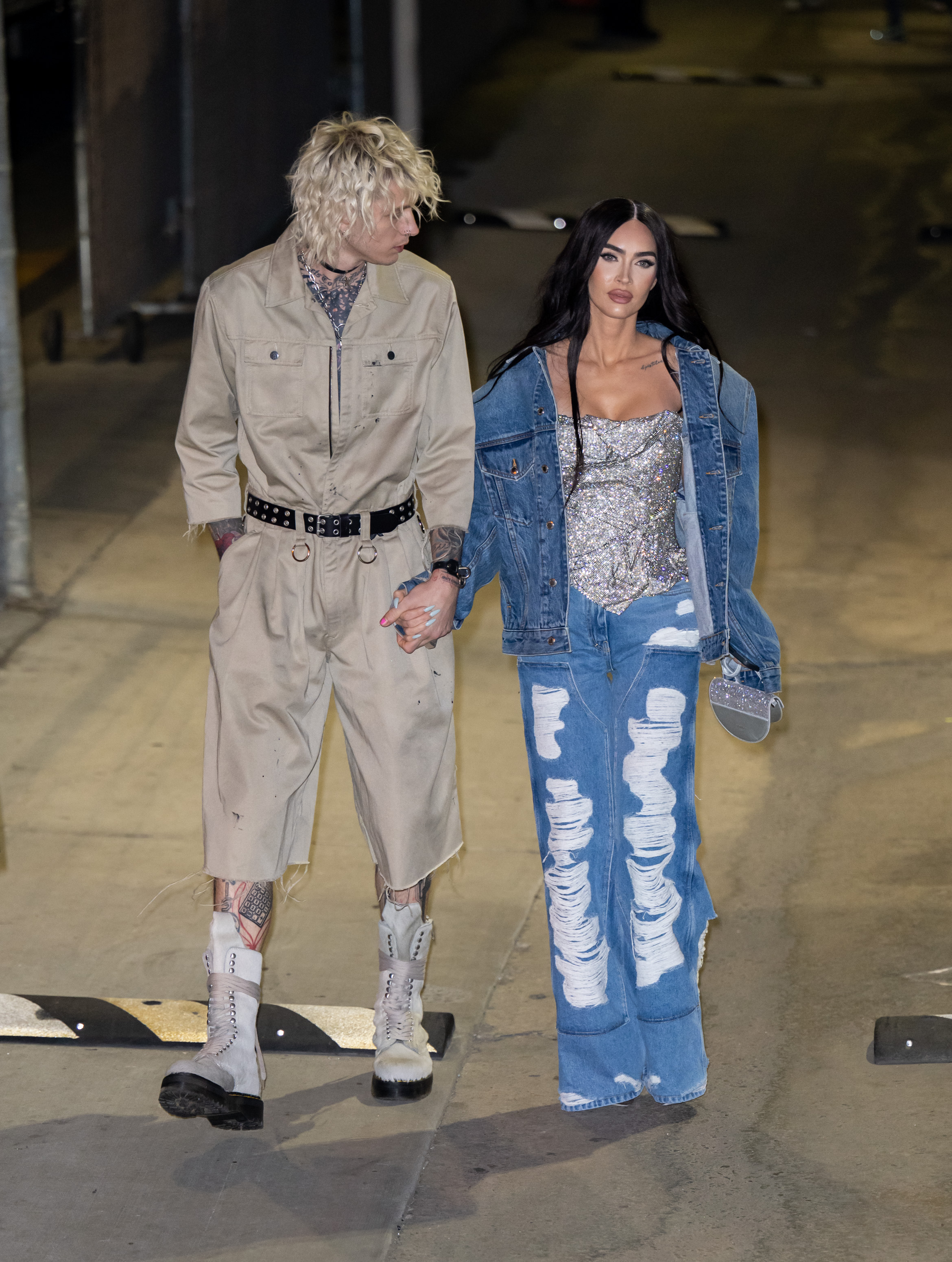 Machine Gun Kelly and Megan Fox spotted out in Los Angeles, California on December 7, 2022 | Source: Getty Images