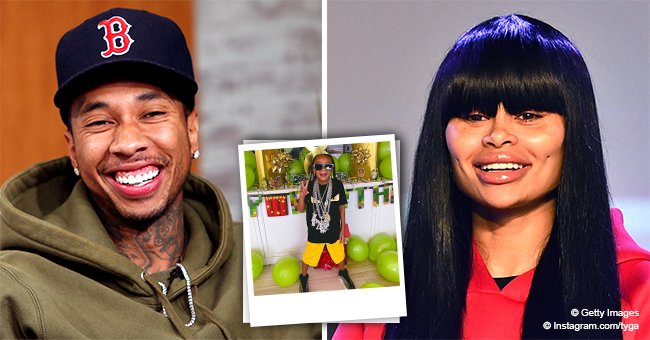 Blac Chyna Tyga S Son King Cairo Looks Like His Dad S Mini Me In Birthday Pics As He Turns 8