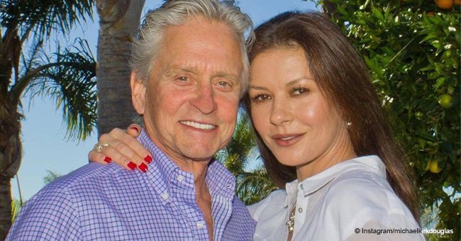 Michael Douglas shares sweet photo with wife proving how much he loves her