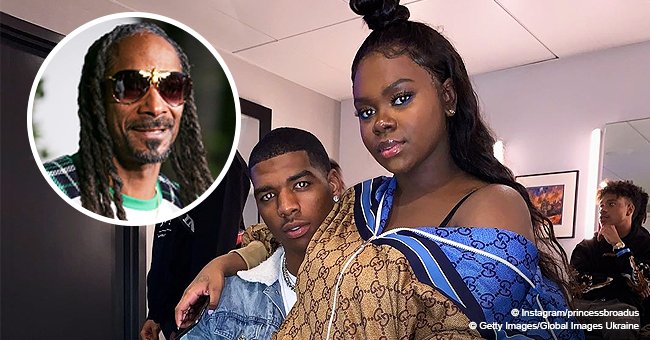 Snoop Dogg's daughter Cori turns heads while sporting $4,700 Gucci tracksuit in pic with boyfriend