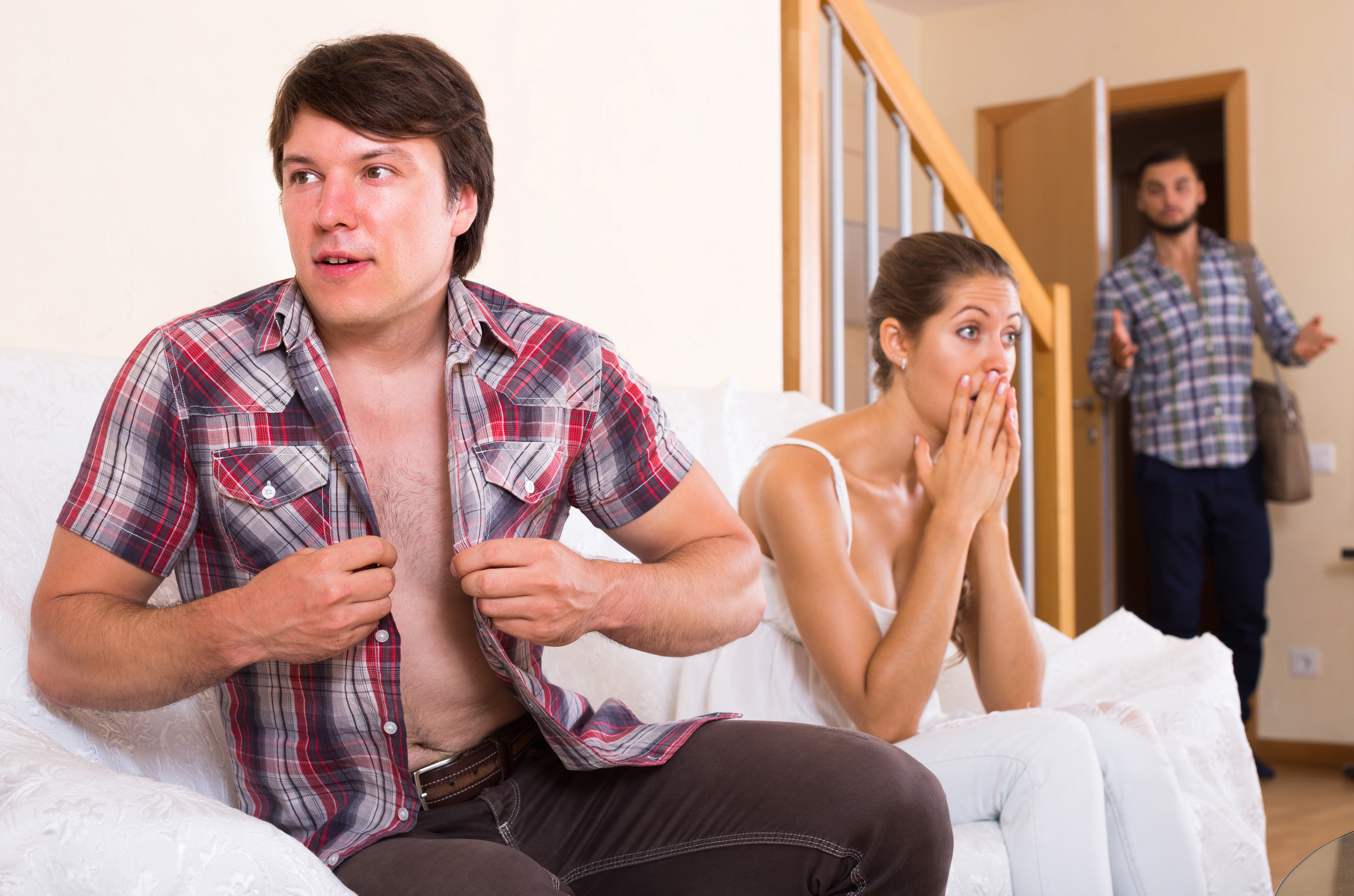 People getting caught having an affair | Source: Shutterstock