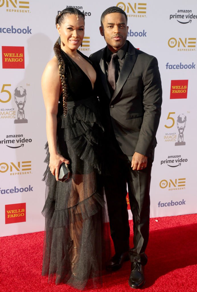 Tomasina Parrott and Larenz Tate attend the 50th NAACP Image Awards at Dolby Theatre on March 30, 2019. | Photo: Getty Images