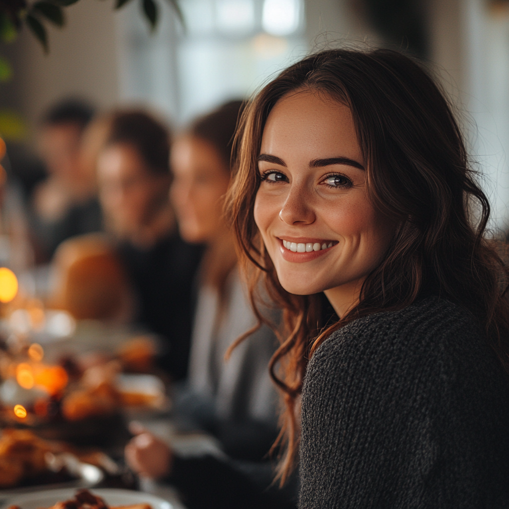 A happy woman | Source: Midjourney