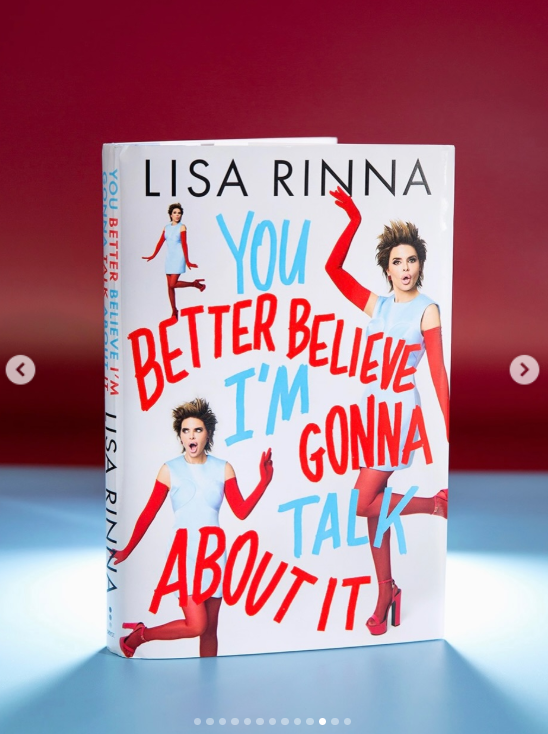 Cover of Lisa Rinna's memoir, as posted on February 24, 2026  | Source: Instagram/lisarinna
