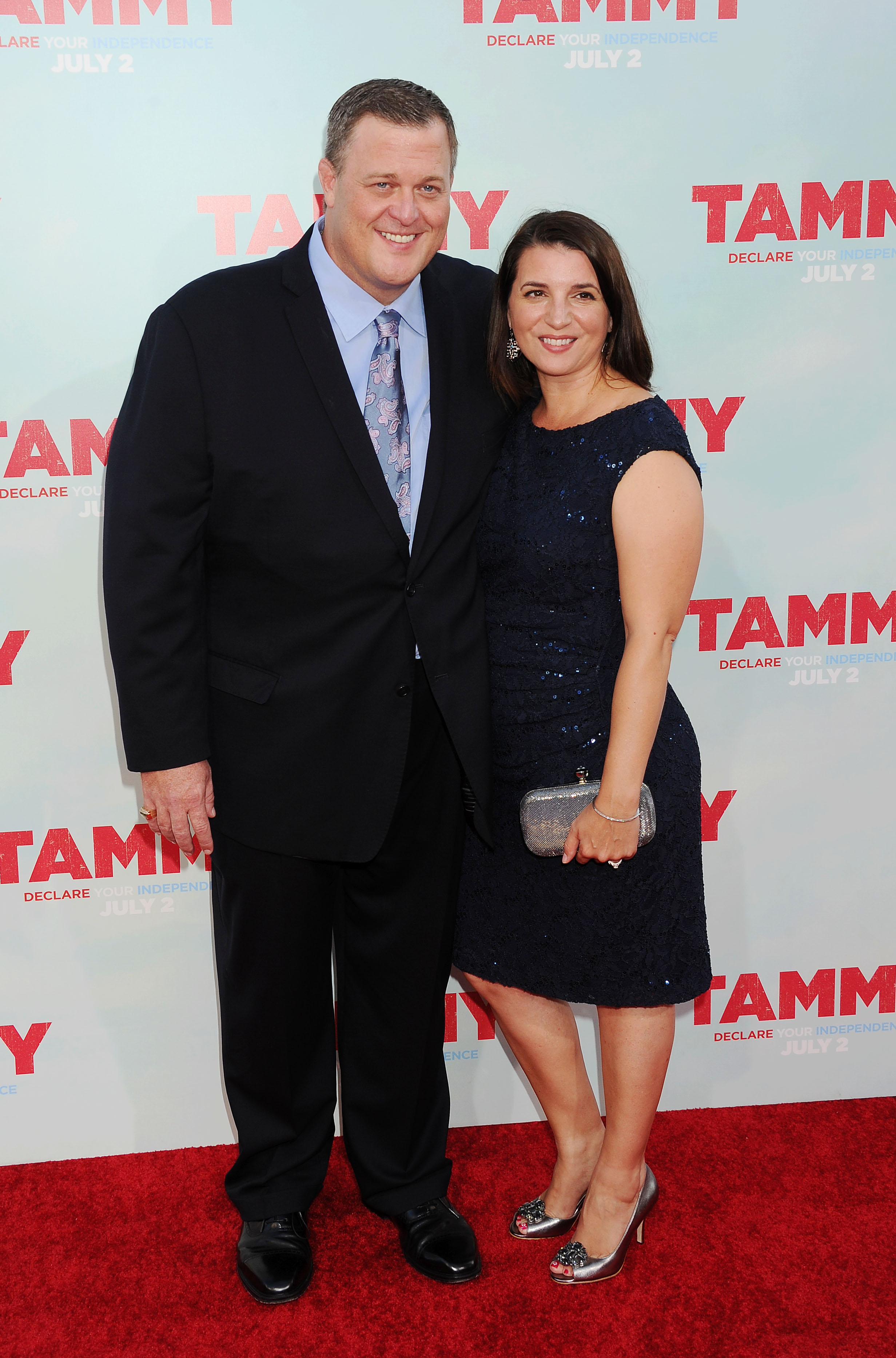 Billy Gardell  and wife Patty Gardell at TCL Chinese Theatre on June 30, 2014, in Hollywood, California. | Source: Getty Images