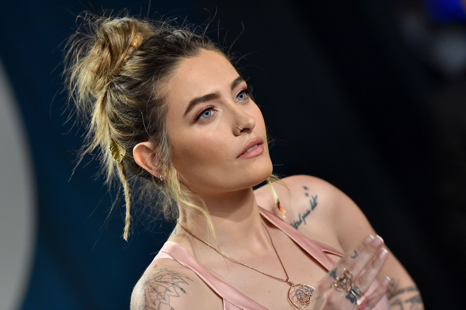 Paris Jackson at the "Vanity Fair" Oscar Party on February 09, 2020, in Beverly Hills, California | Photo: Axelle/Bauer-Griffin/FilmMagic/Getty Images