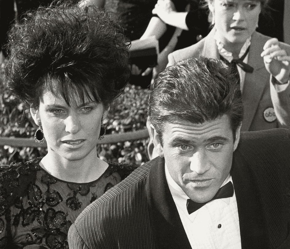 Mel Gibson und Robyn Moore bei den 60. Annual Academy Awards, 11.04.88. | Quelle: Getty Images