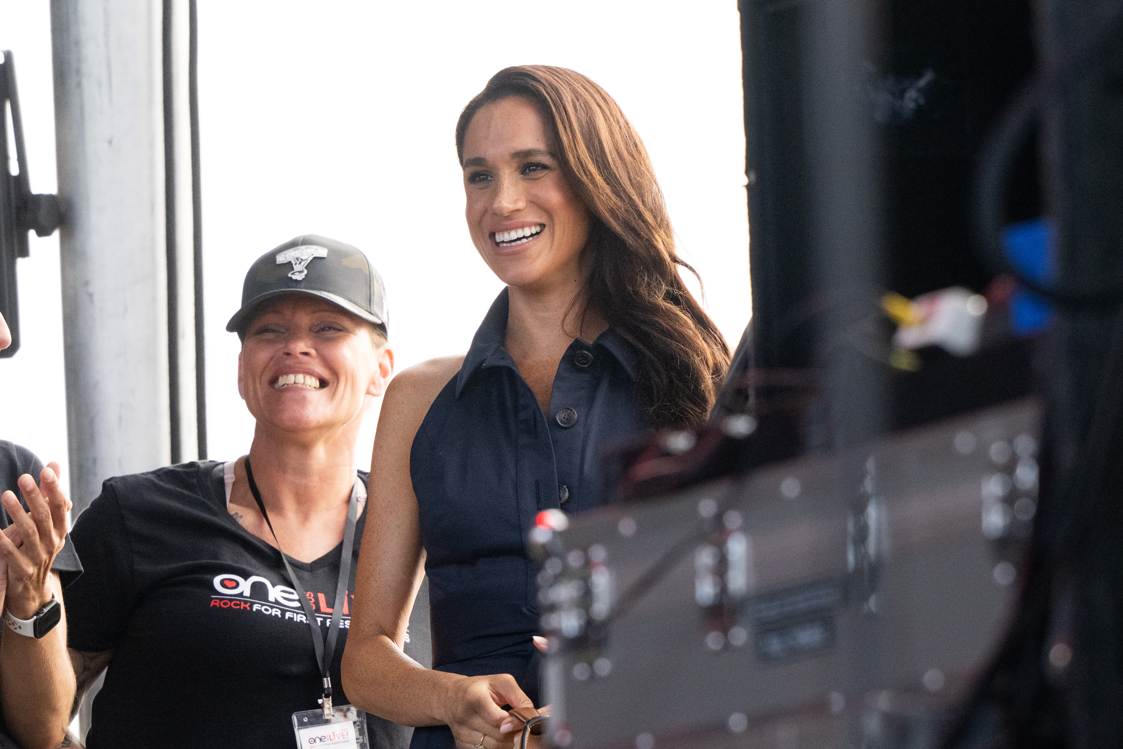 Meghan Markle, Duchess of Sussex, at the One805LIVE! 2025 concert benefiting first responders on September 20 in Carpinteria, California. | Source: Getty Images