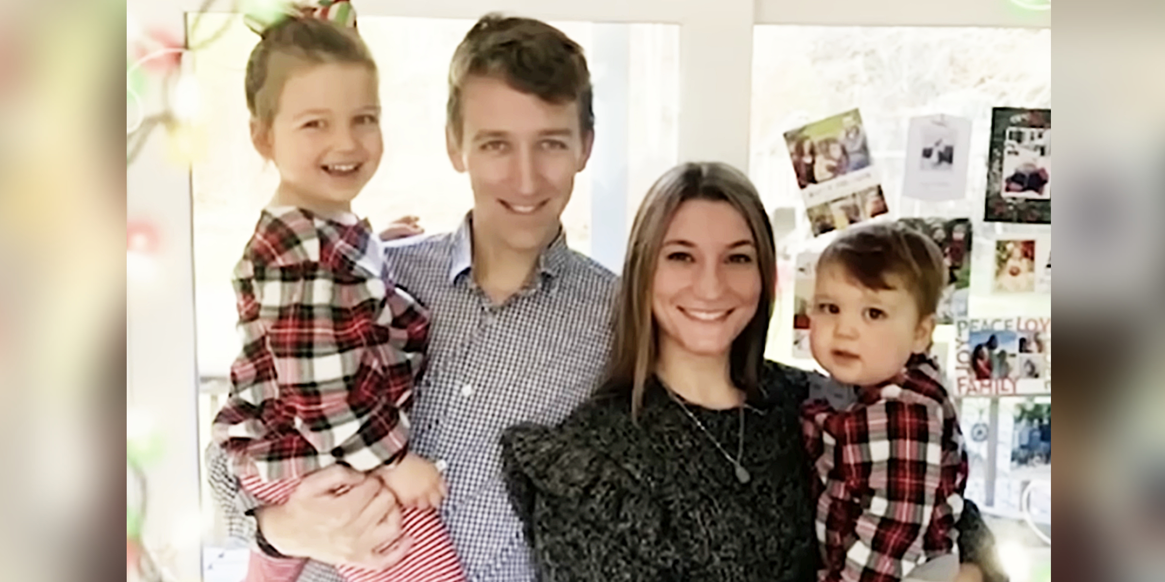 Patrick Clancy and his former wife, Lindsay Clancy, with their children | Source: Youtube/LawAndCrime