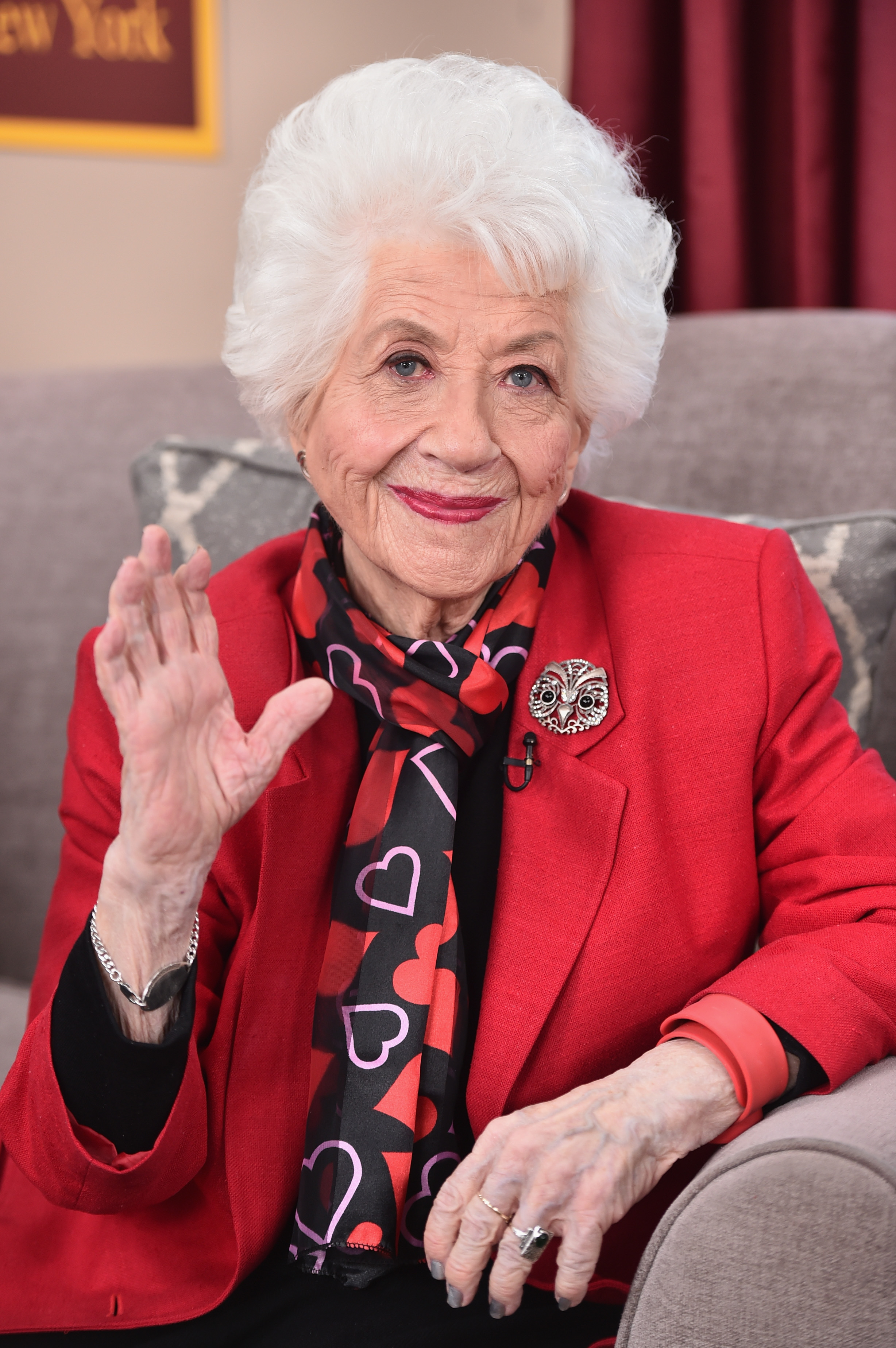 Charlotte Rae at Hallmark's Home and Family "Facts Of Life Reunion" at the Universal Studios Backlot on February 12, 2016 in Universal City, California | Source: Getty Images