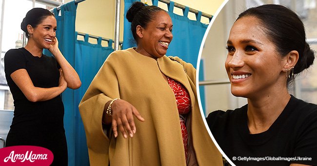 Meghan Markle brings out her inner stylist by dressing an unemployed woman for a job interview