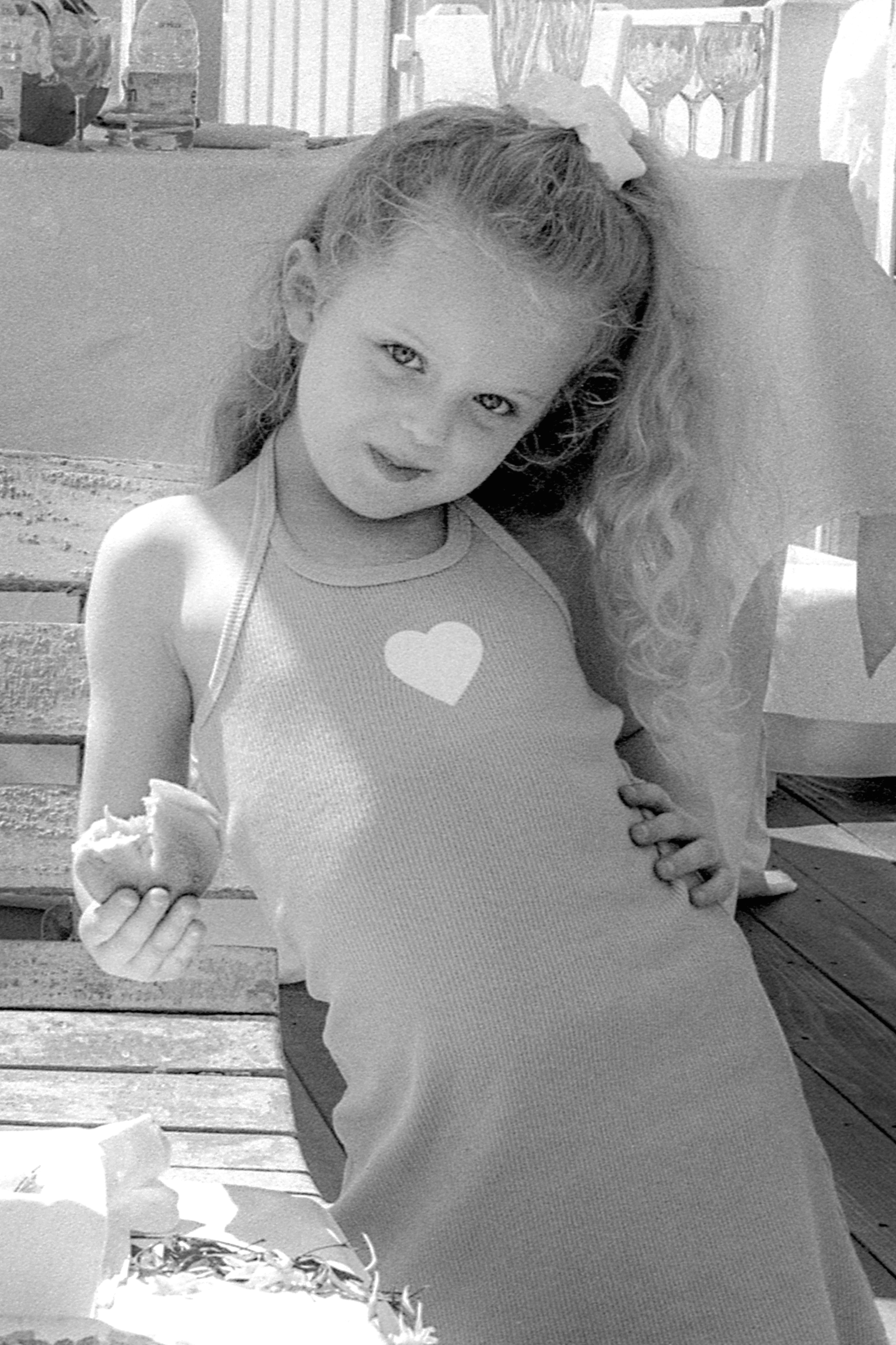 Tiffany Trump poses at a baby shower in honor of Lisa Rinna at the beach on April 19, 1998 in Malibu, California | Source: Getty Images
