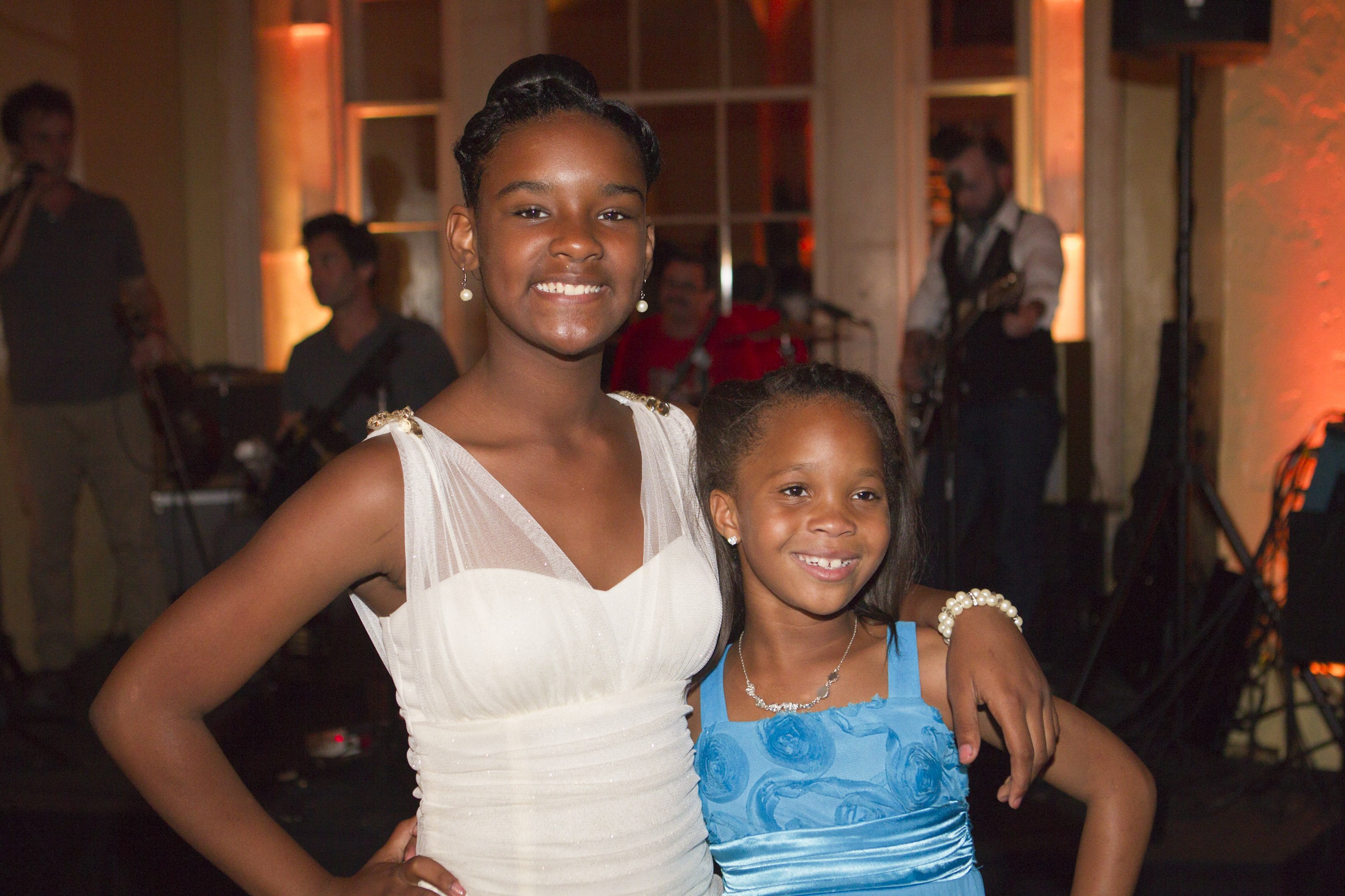 Actresses Jonshel Alexander and Quvenzhane Wallis on the dance floor at Fox Searchlight Pictures Presents "Beasts of the Southern Wild" After Party on June 25, 2012 in New Orleans, Louisiana | Getty Images