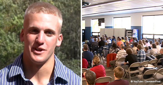 US marine surprises parents with emotional return during church service