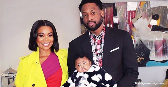 Gabrielle Union Warms Heart with New Picture of Little Kaavia Held by Dad in a Baby Carrier