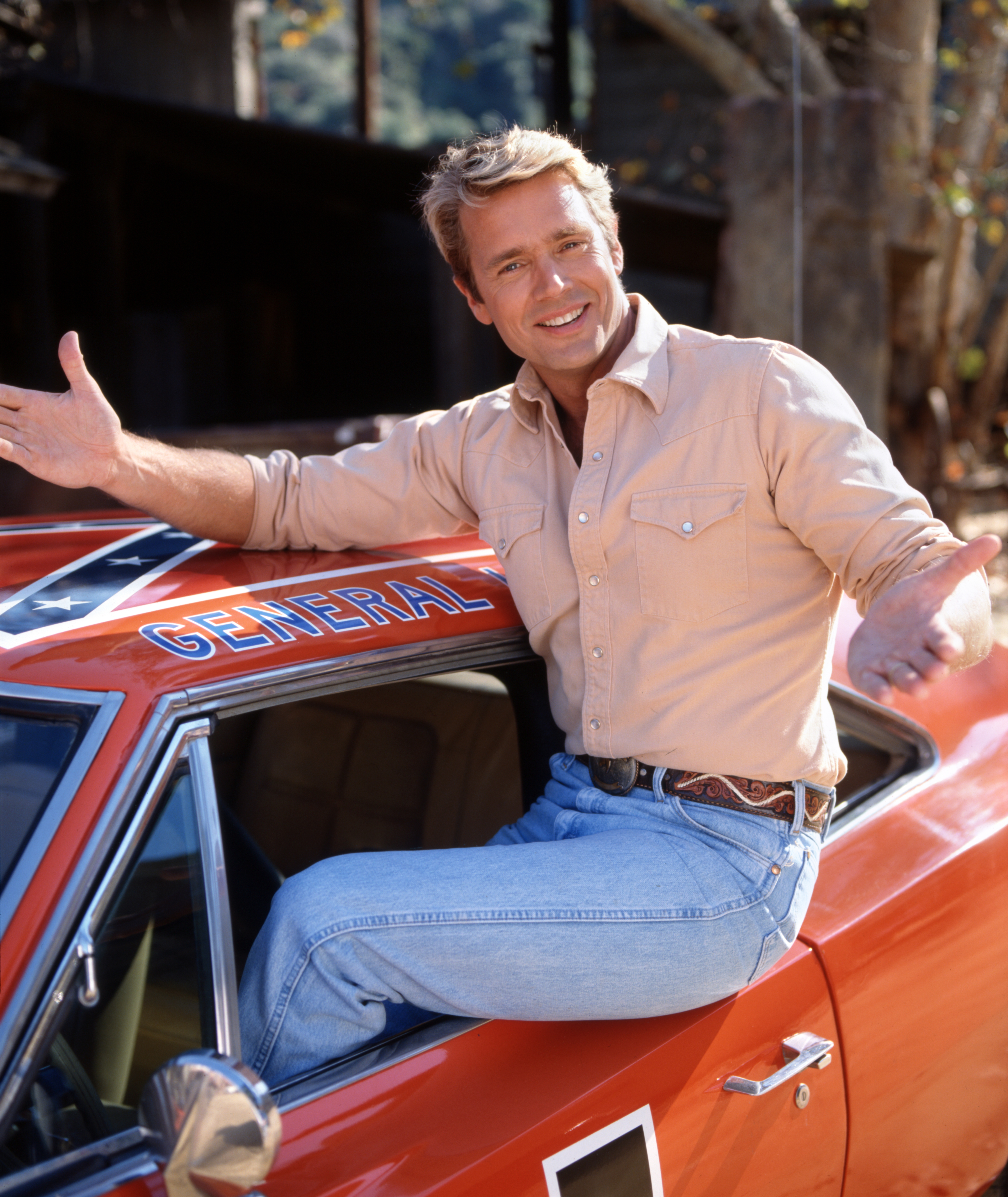 John Schneider (as Bo Duke) in "The Dukes Of Hazzard: Reunion!" on April 25, 1997 in Los Angeles, California | Source: Getty Images