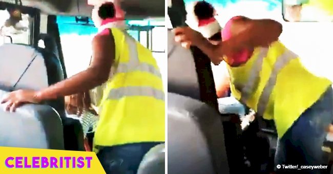 School bus driver is arrested after allowing children to get behind the wheel