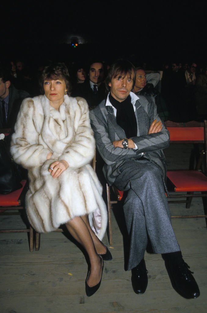 Pierre Bachelet and his wife at a party on December 8, 1983 in Paris, France.  |  Photo: Getty Images