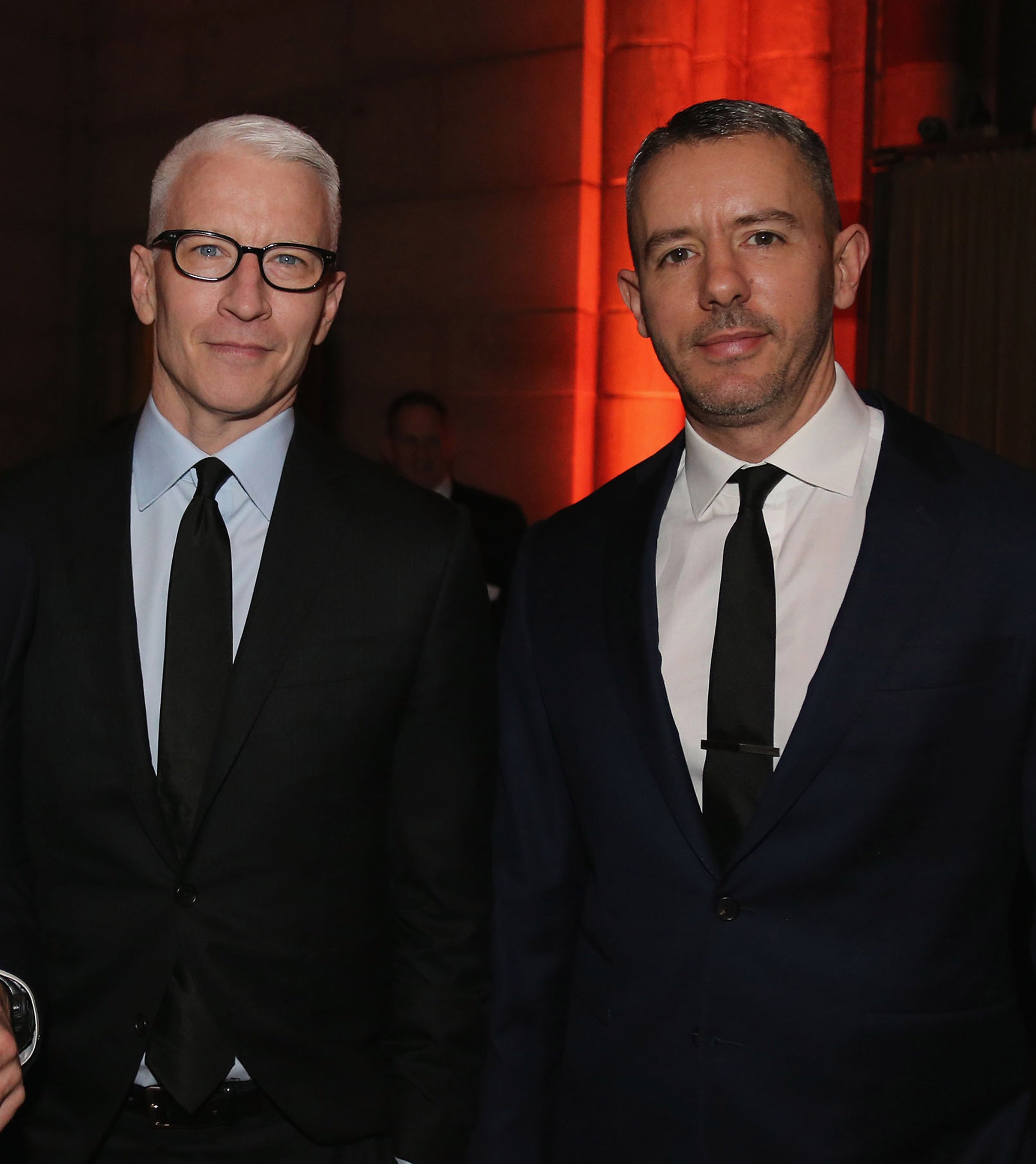 Anderson Cooper and Benjamin Maisani at the Windward School Benefit on March 10, 2018, in New York City | Source: Getty Images
