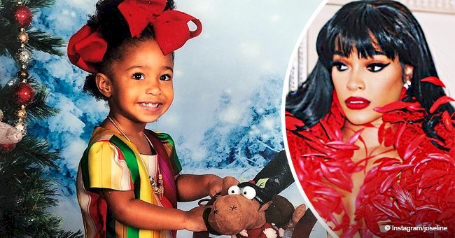 Joseline Hernandez slammed for  daughter's missing teeth & 'tacky' dress in recent holiday pic