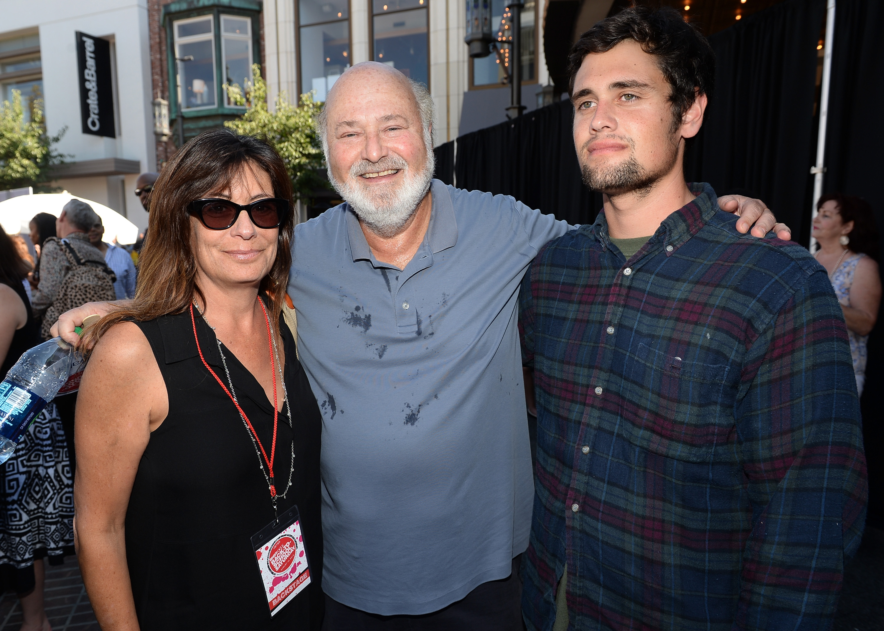 Rob and Michele Reiner, with their son Nick Reiner, attend Teen Vogue's Back-to-School Saturday event in Los Angeles on August 9, 2013 | Source: Getty Images