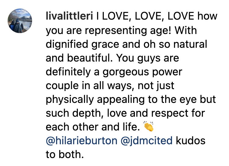 A fan comments on Hilarie Burton’s April 19, 2023 Instagram post. | Source: instagram.com/hilarieburton/