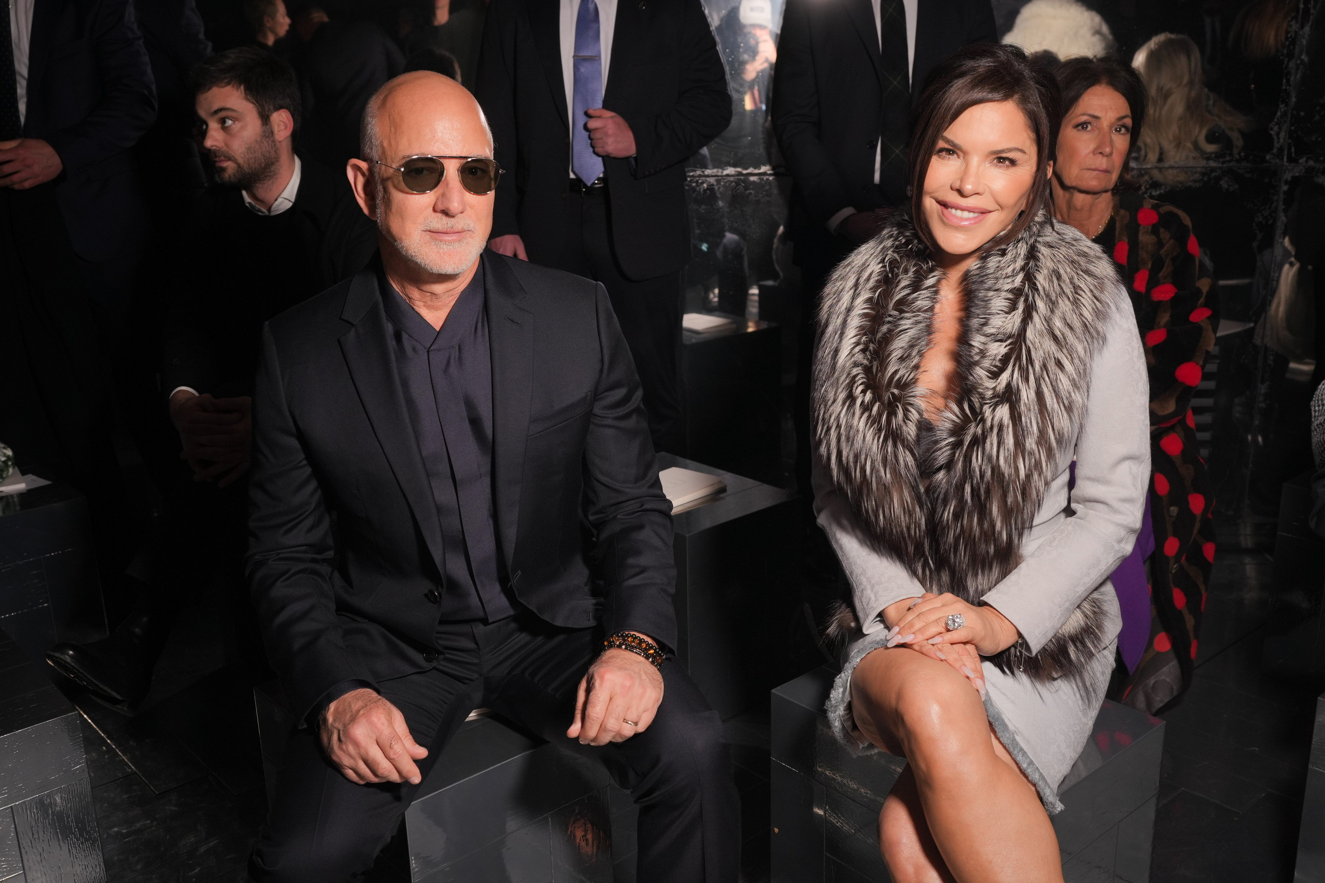 Jeff Bezos and Lauren Sánchez attend the Dior Haute Couture Spring/Summer 2026 fashion show at Musée Rodin on January 26, 2026, in Paris, France | Source: Getty Images