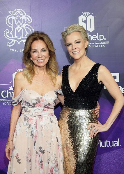Kathie Lee Gifford and Megyn Kelly on the red carpet of the children's advocacy organization Childhelp's Drive the Dream Gala in Scottsdale, Arizona, on February 2, 2019. | Photo: Getty Images