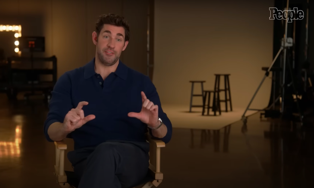 John Krasinski speaking about how he felt after winning the Sexiest Man Alive title during an interview with People magazine, posted on November 13, 2024 | Source: YouTube/People