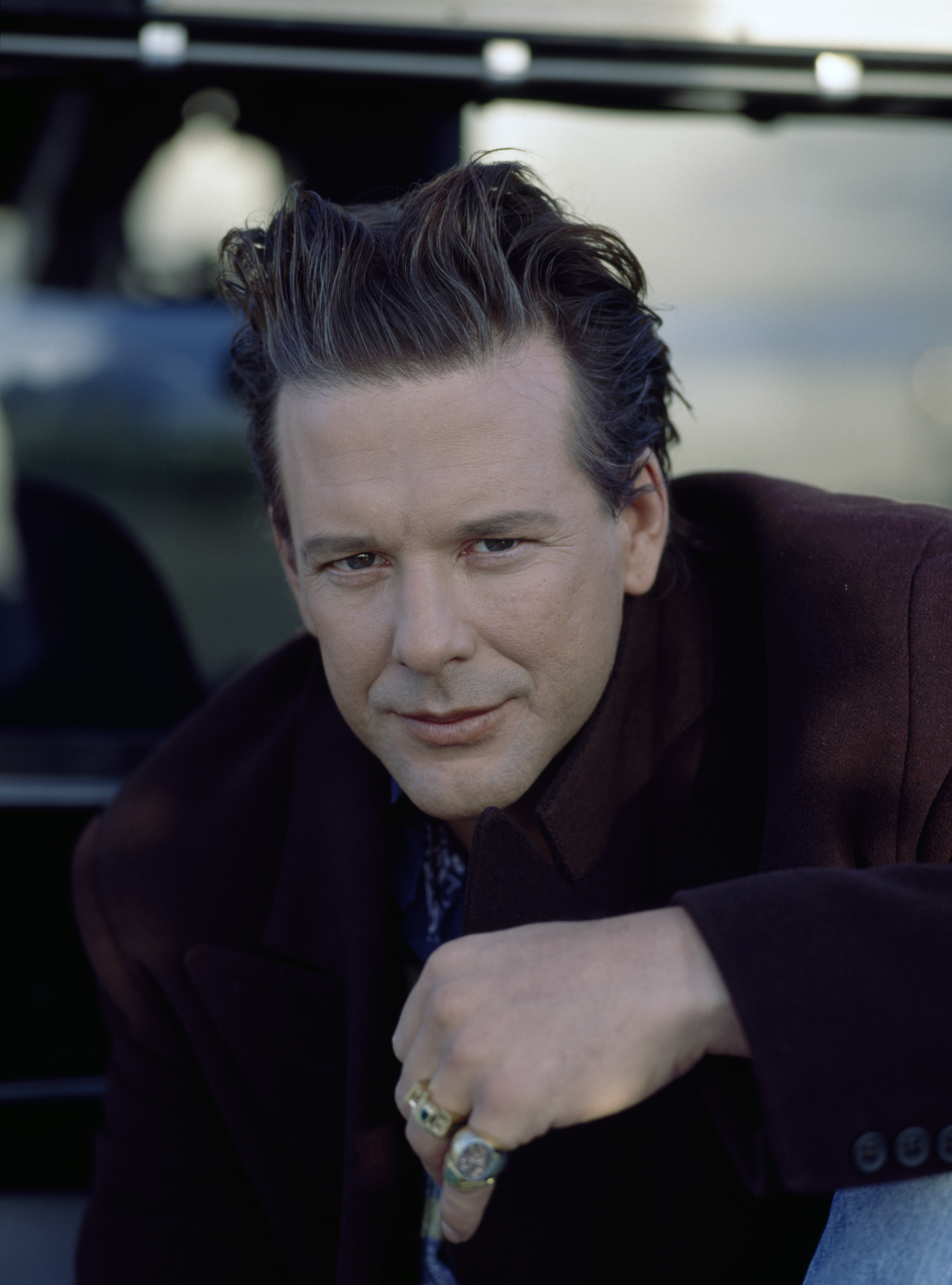 Mickey Rourke in the set of "Angel Heart," 1987 | Source: Getty Images