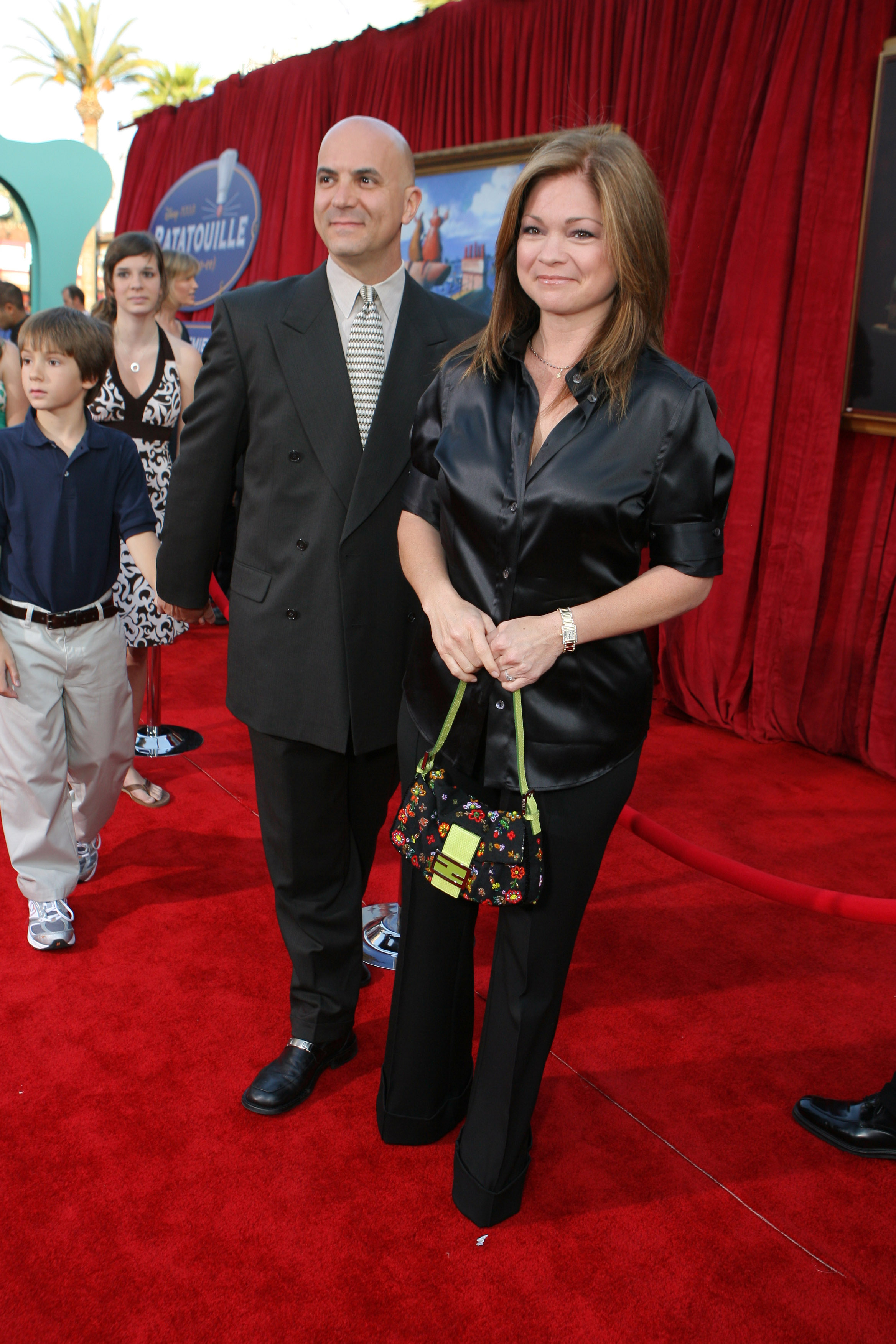 Valerie Bertinelli and Tom Vitale at he World Premiere of Disney/Pixar's "Ratatouille" at Kodak Theater in Hollywood, California | Source: Getty Images