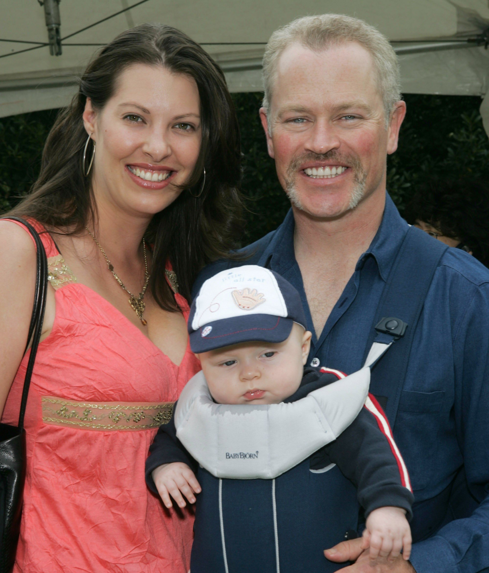 Ruve, Neal and Morgan McDonough in Hollywood, California in 2006. | Source: Getty Images