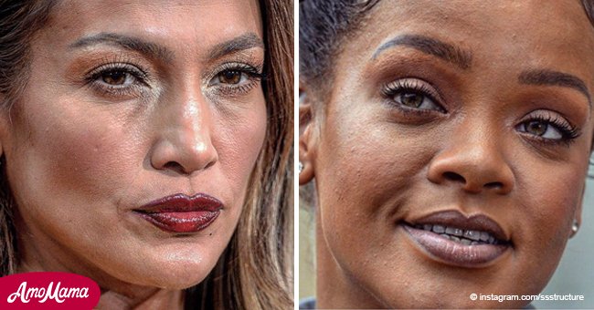 Celebs' photos show their 'true' faces with all imperfections you might not have noticed before