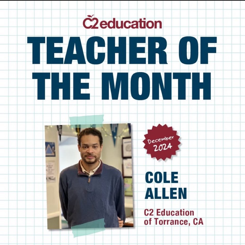 Cole Allen's recognition for teacher of the month | Source: X/Suppressed News.
