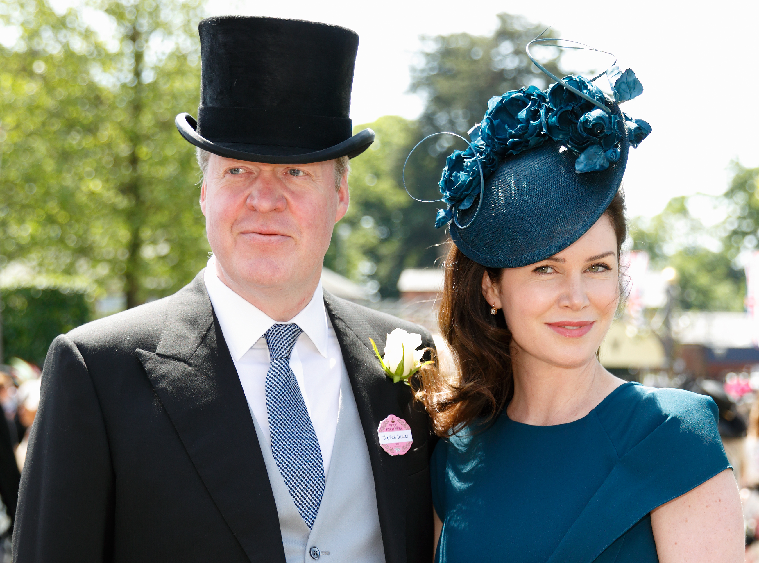 Earl Charles Spencer and Countess Karen Spencer at Ascot Racecourse on June 18, 2015 in Ascot, England. | Source: Getty Images