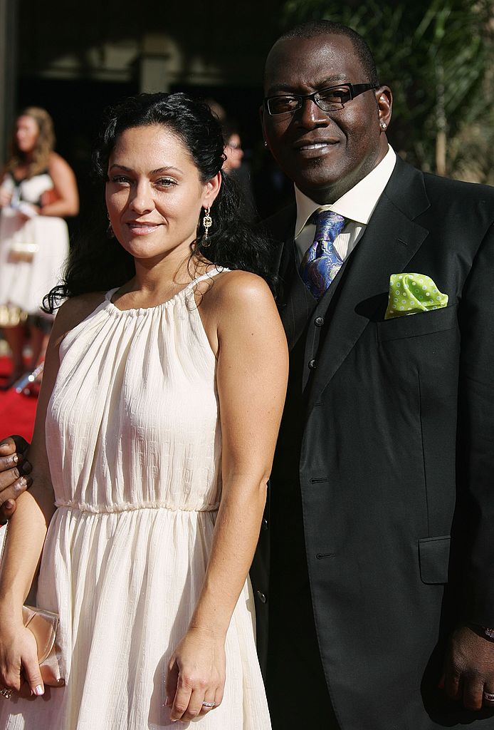 Randy Jackson and wife Erika Riker arrives at the 58th Annual Primetime Emmy Awards at the Shrine Auditorium | Getty Images