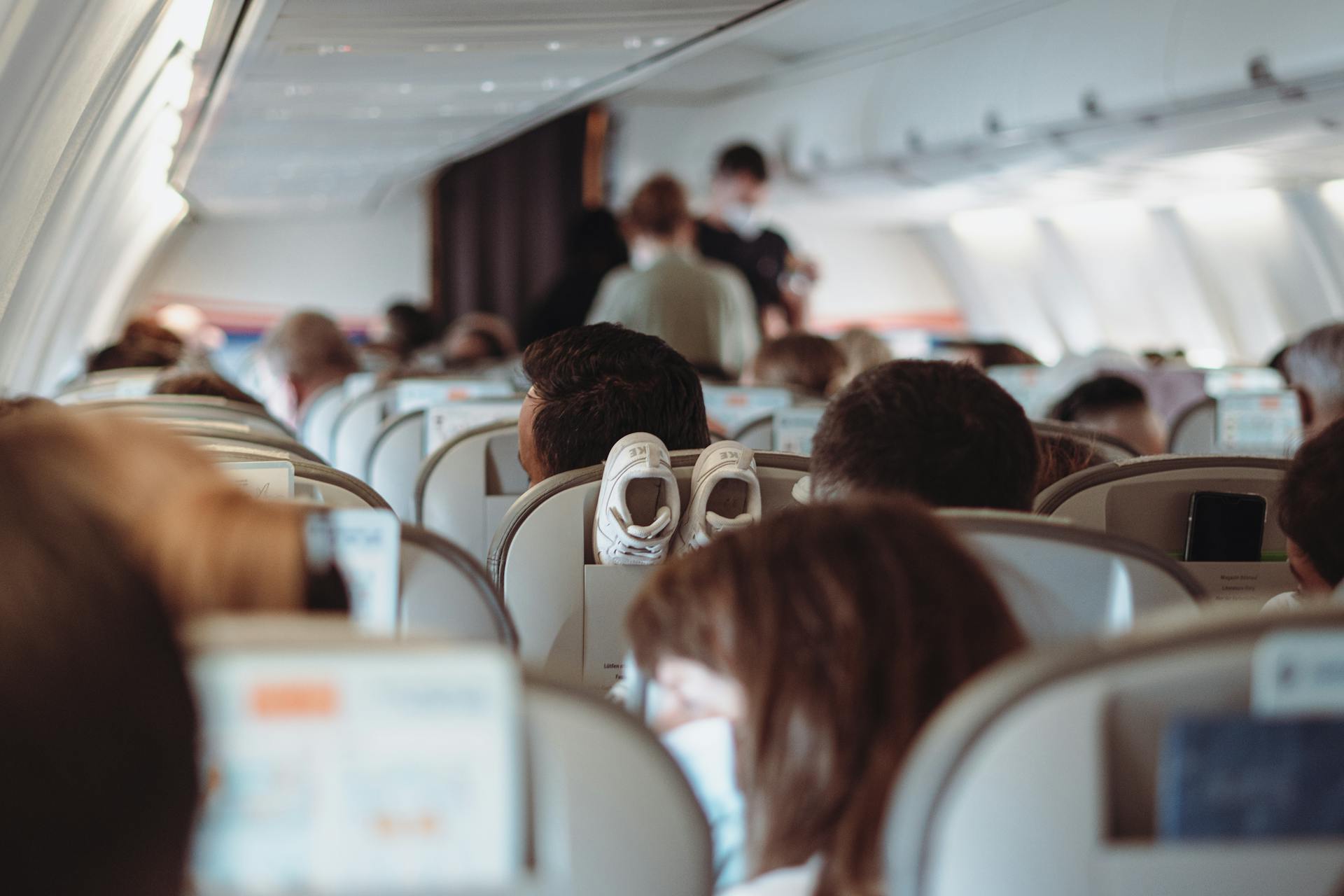 People in an airplane | Source: Pexels