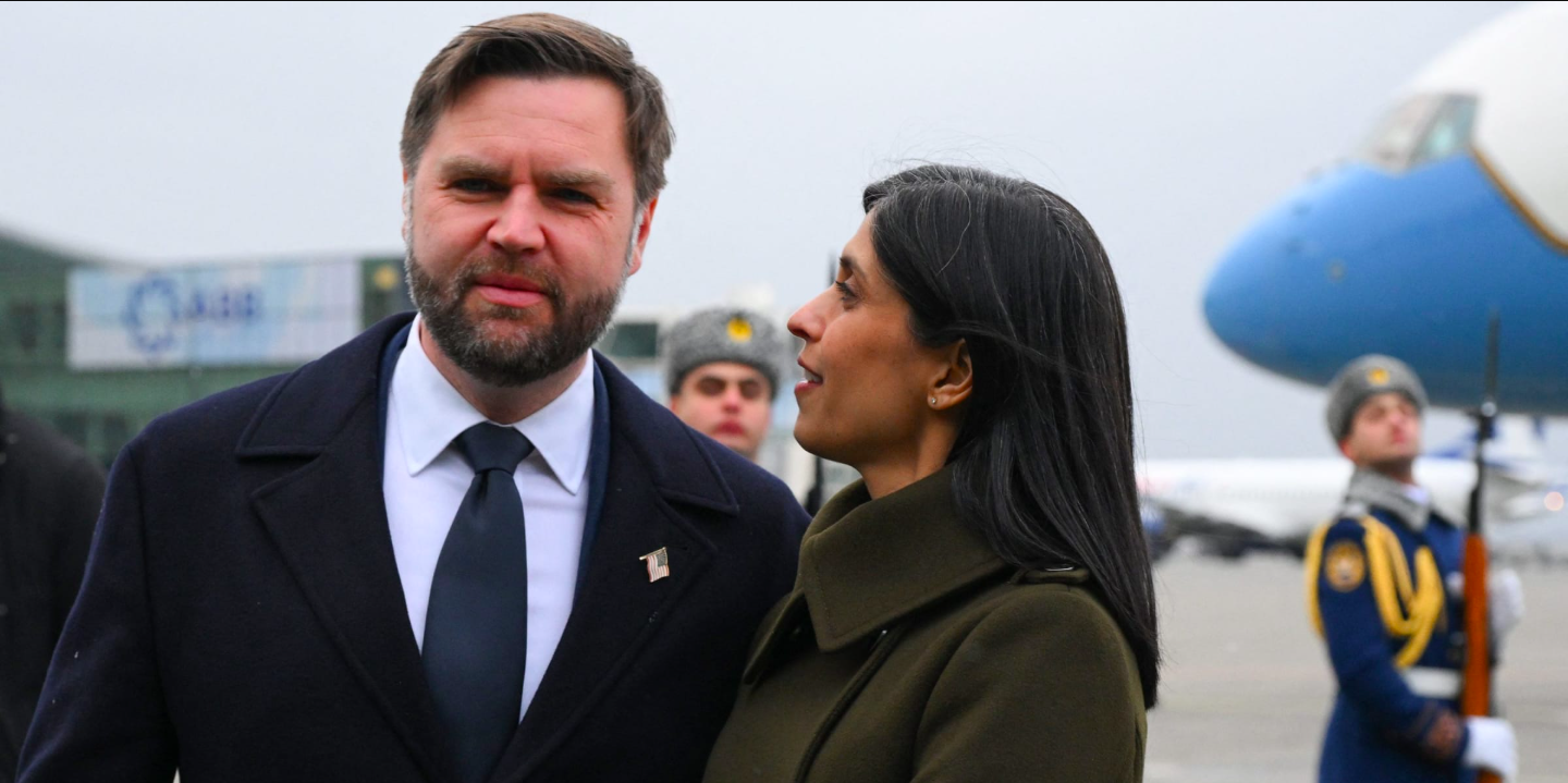 JD and Usha Vance. | Source: Getty Images