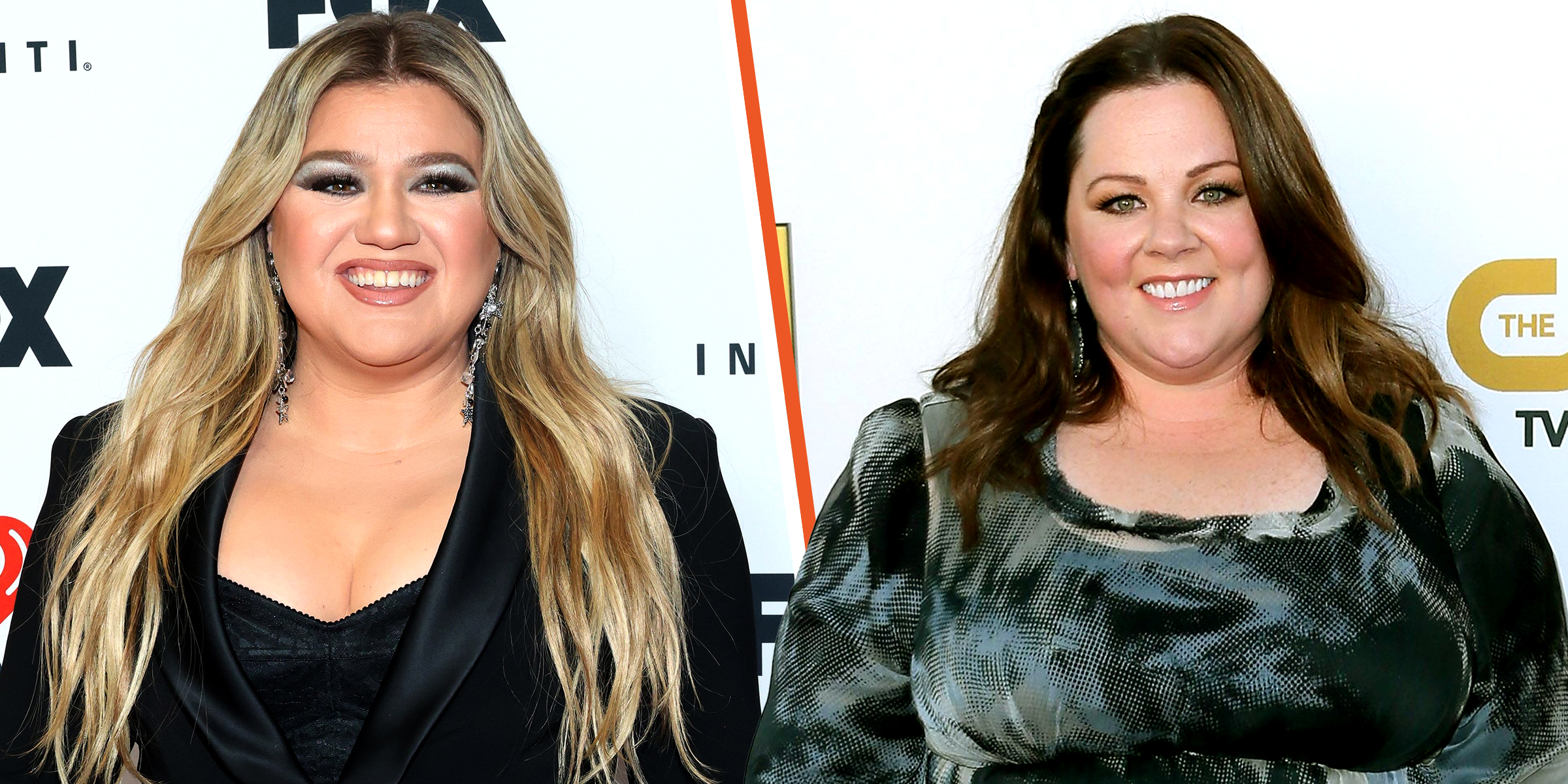 Kelly Clarkson | Melissa McCarthy | Source: Getty Images