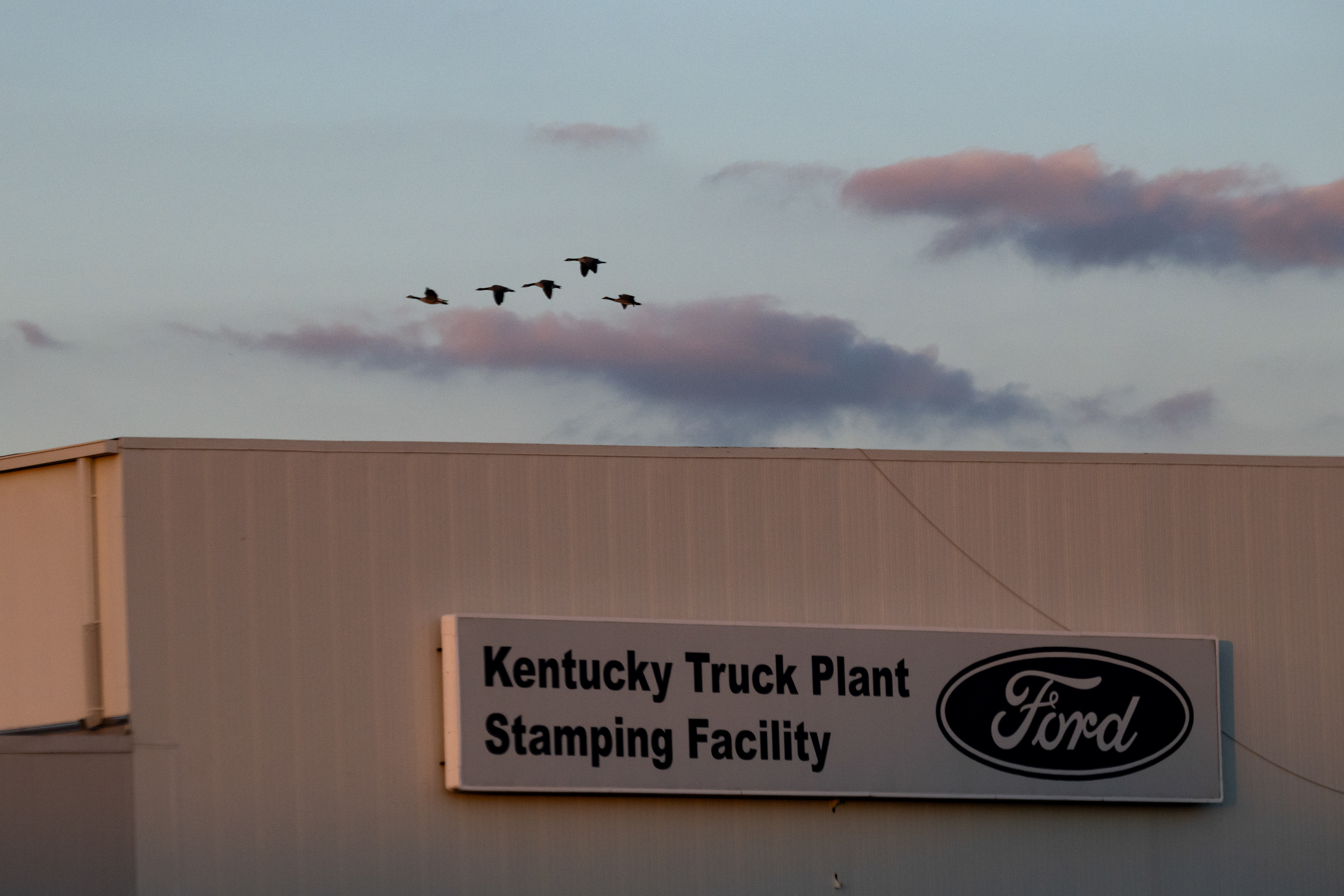 A view of the Ford Motor Company plant in Louisville, Kentucky on September 26, 2025. | Source: Getty Images