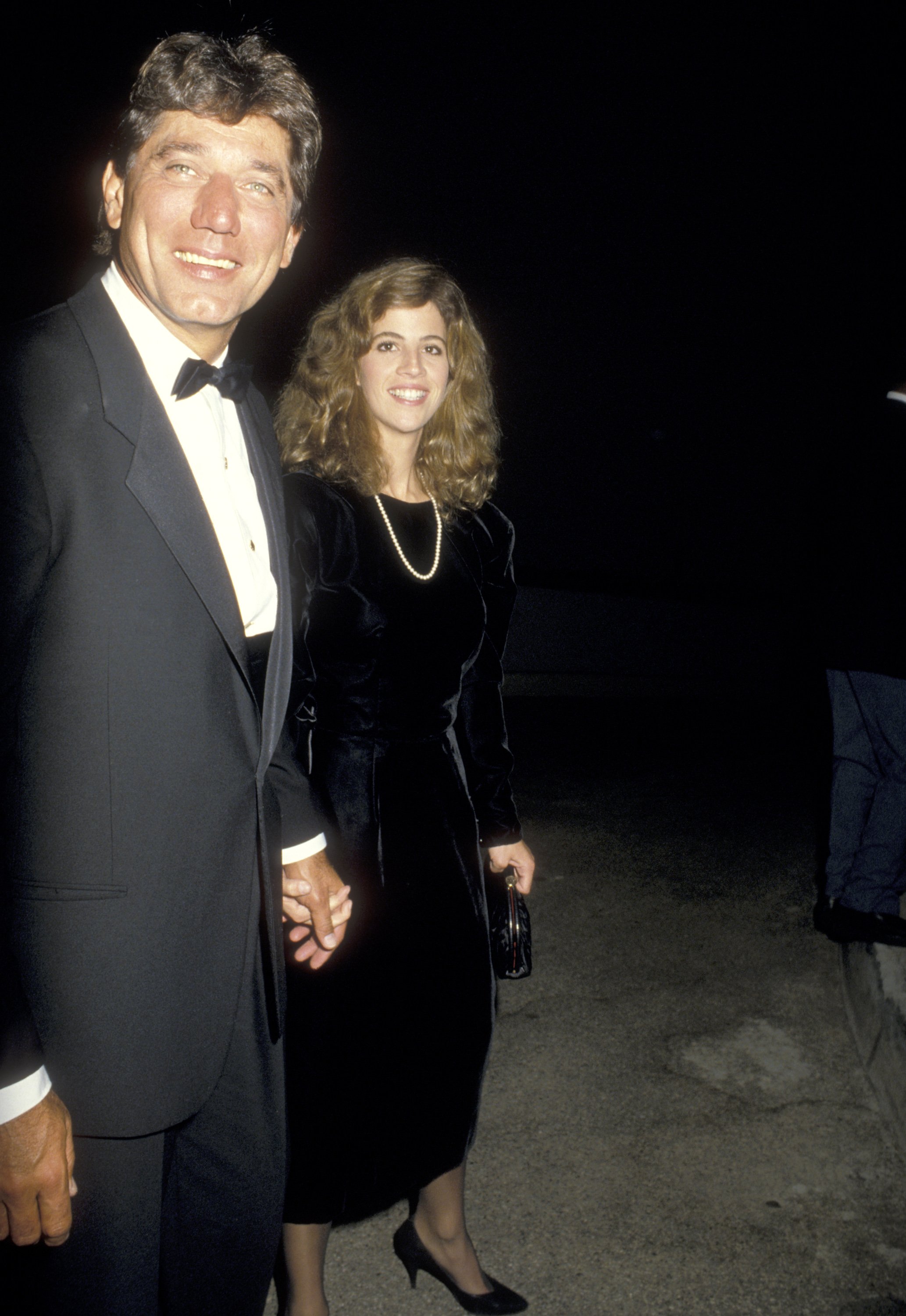 Joe Namath and ex-wife Deborah Mays on September 19, 1986, at Wiltern Theatre in Los Angeles, California. | Source: Getty Images