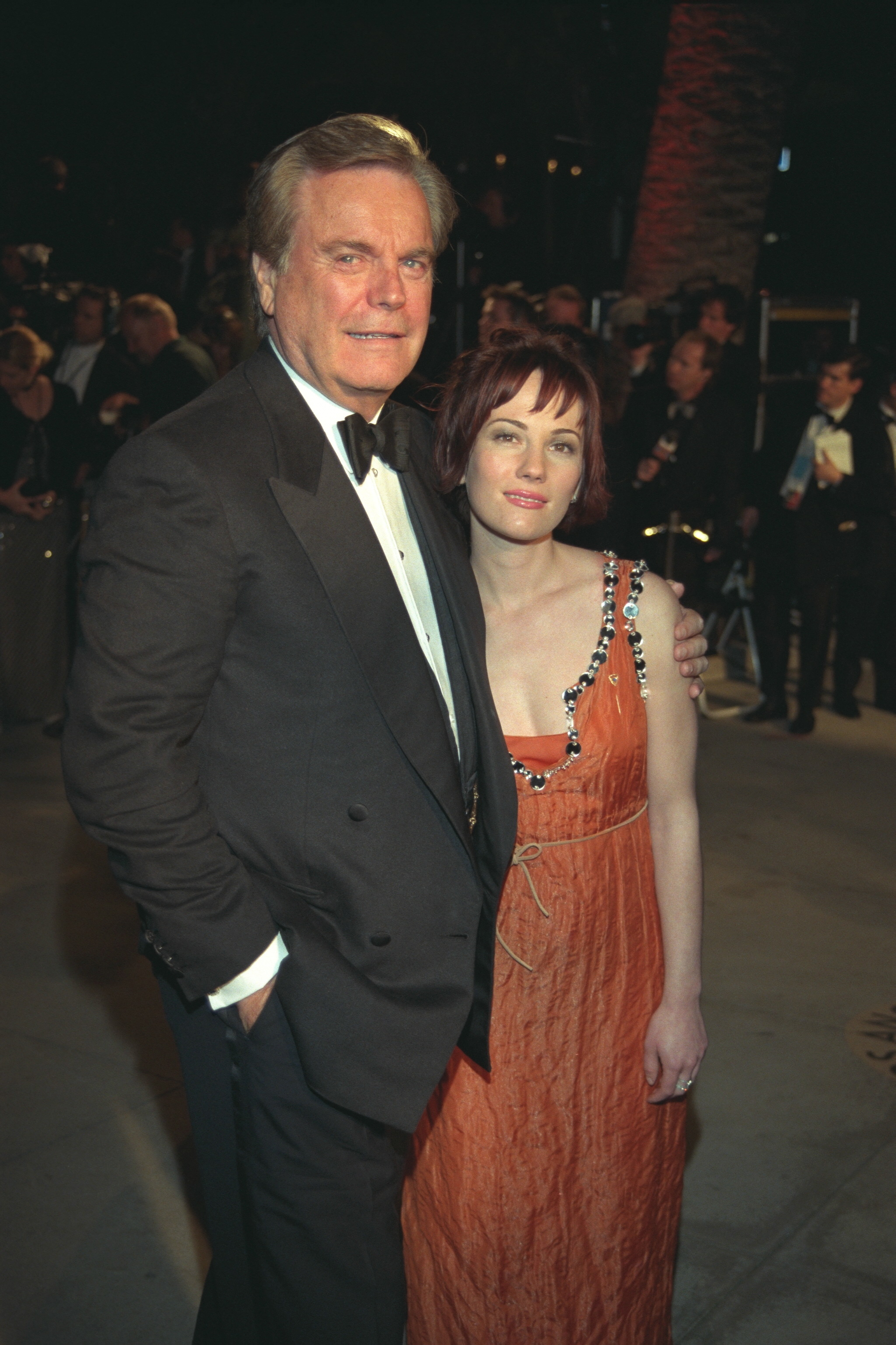 Robert Wagner with his daughter Natasha Gregson at the Oscars in 1999 | Source: Getty Images