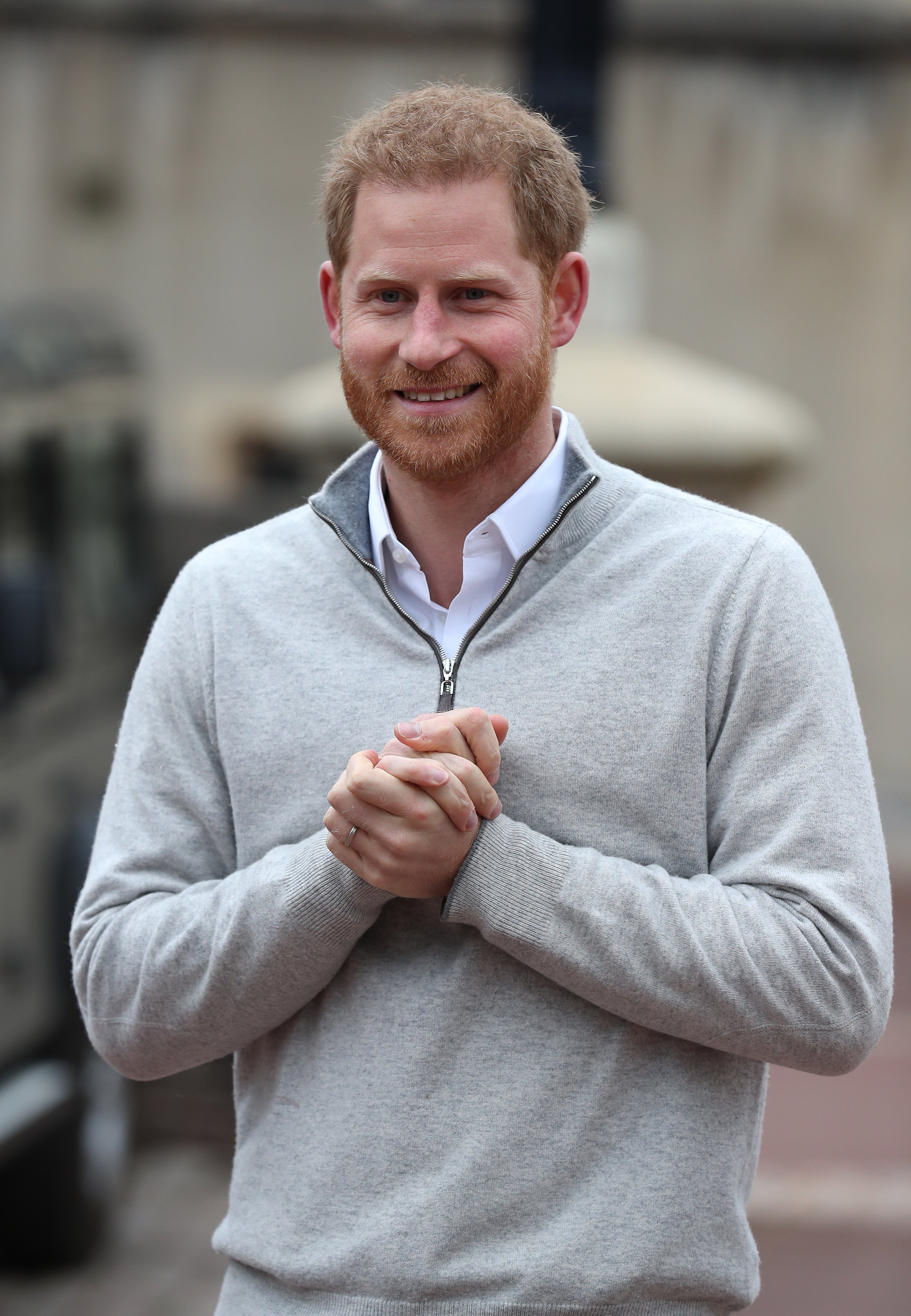 Prince Harry, the Duke of Sussex, offers a subtle smile | Source: Photo: Getty Images