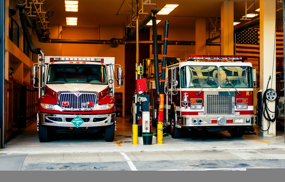 Estación de bomberos | Imagen tomada de: Shutterstock Estación de bomberos | Imagen tomada de: Shutterstock