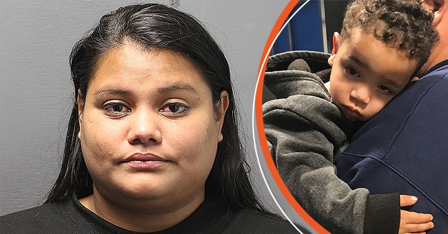 A picture of Daniela Peraza Lemus and the baby she was charged to babysit | Photo:    facebook.com/pawtucket.police  twitter.com/BostonGlobe 