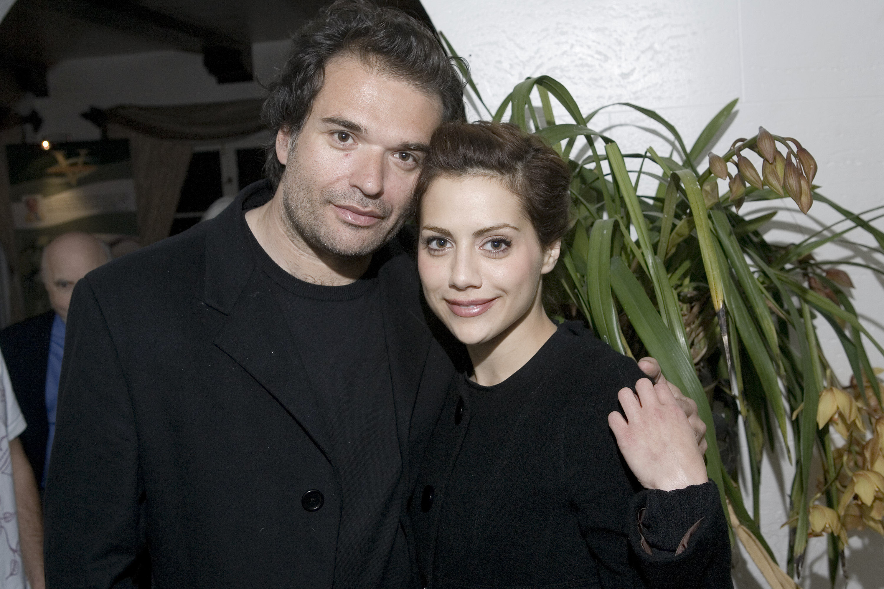 Simon Monjack and Brittany Murphy attend the Beauty Cafe Series Oscars Retreat on February 24, 2007 | Source: Getty Images